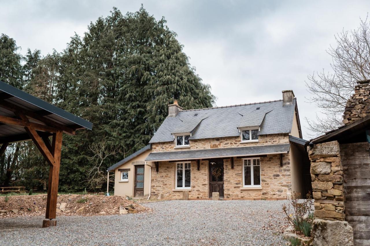 Cottage Breton - Gite De Charme En Centre Finistere Plonévez-du-Faou Buitenkant foto